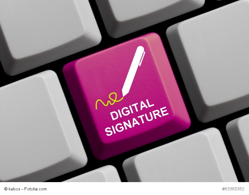 Digitale Signatur